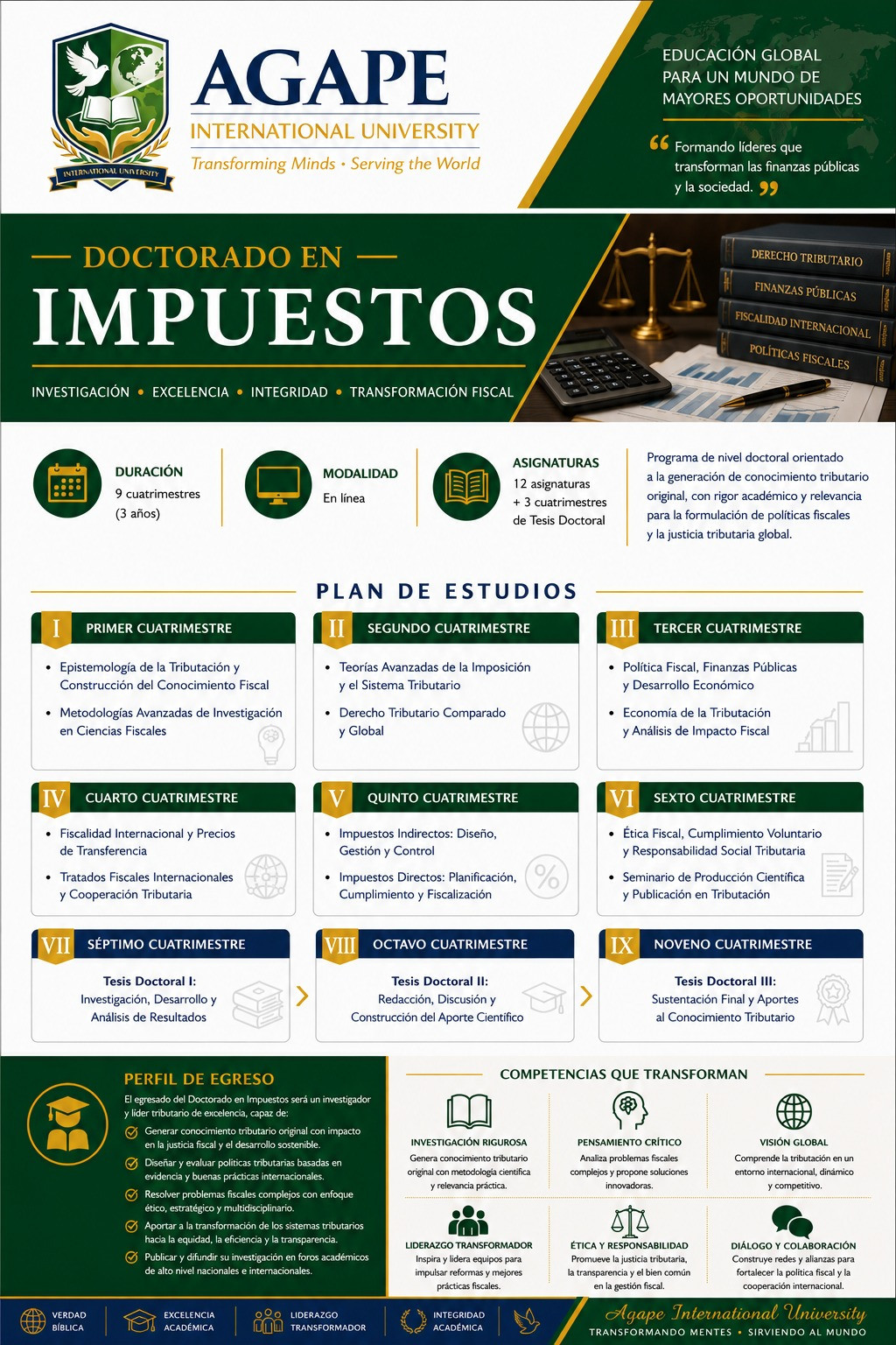 Doctorado en Impuestos