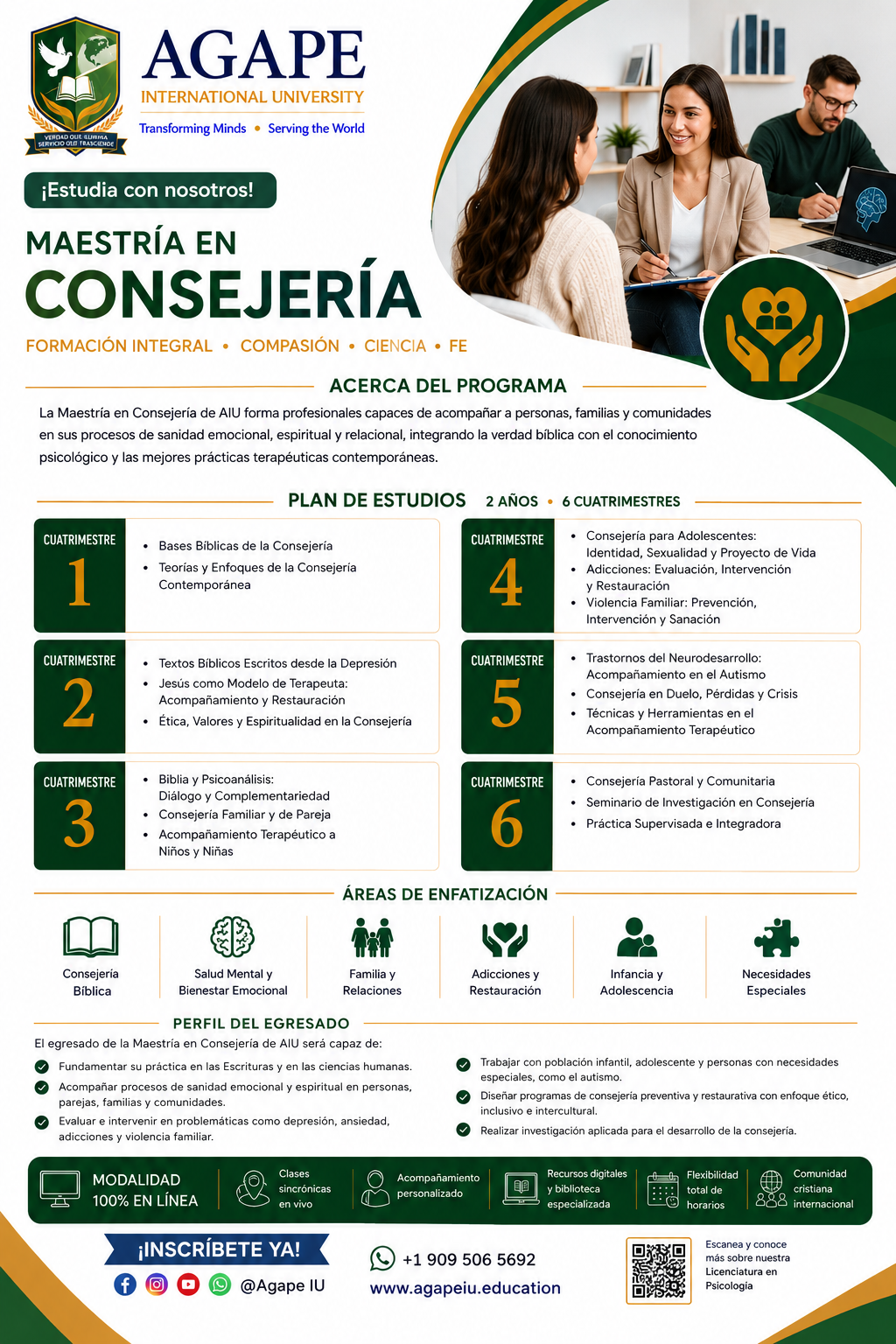 Maestría en Consejería